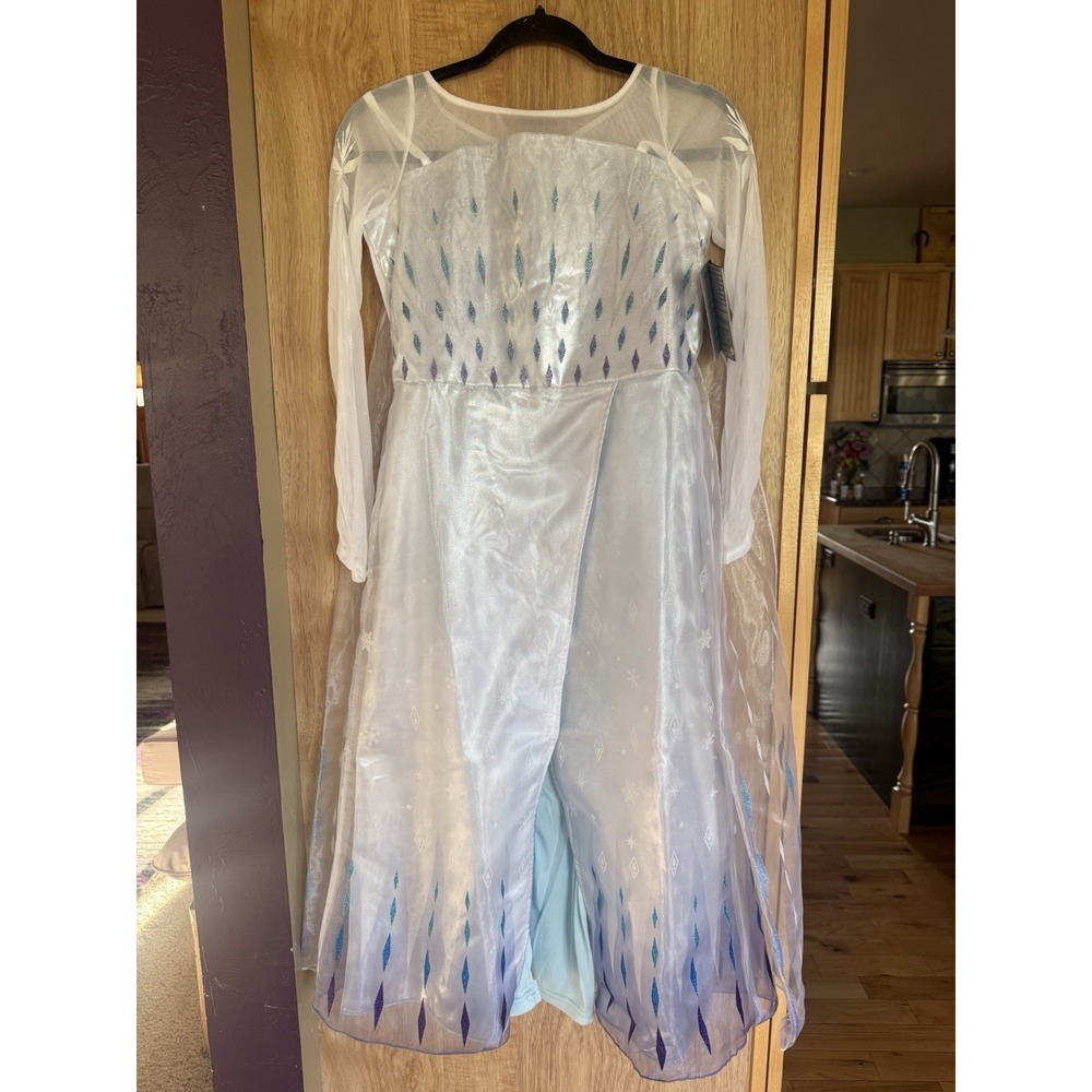 Disney Store Frozen 2 Elsa Travel Costume Dress Set Girls Sz 11/12 NWT Licensed